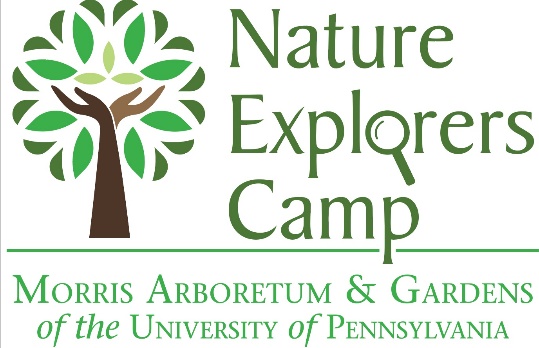 A logo for a nature exploration camp

Description automatically generated